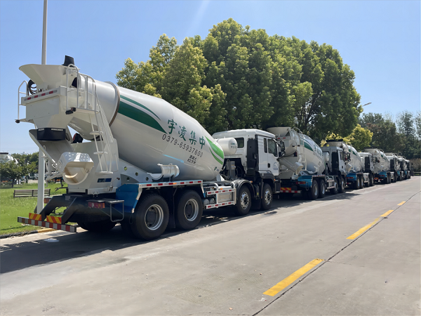 陜汽&凌宇攪拌車(chē)