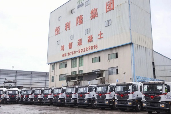 陜汽&凌宇攪拌車(chē)交付客戶