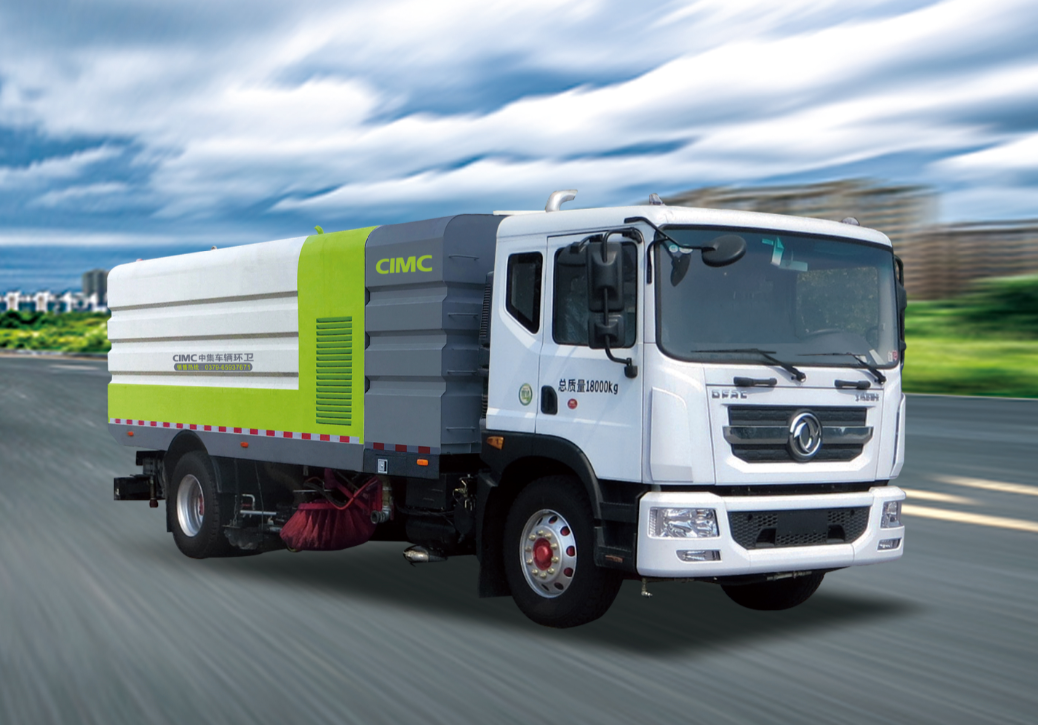 清“靚”一夏！新能源洗掃車清新出道