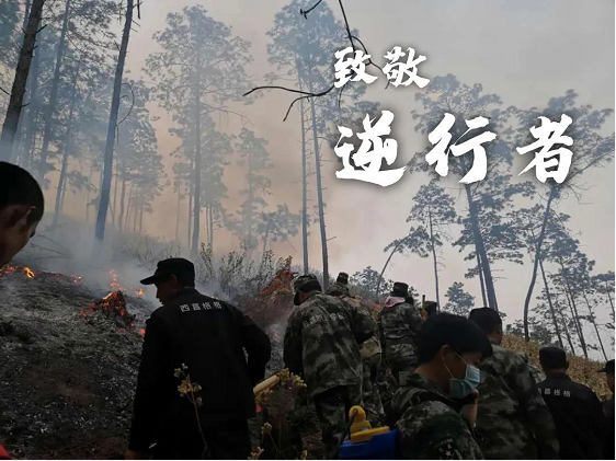 西昌森林大火一線，凌宇攪拌車緊急變身運水車